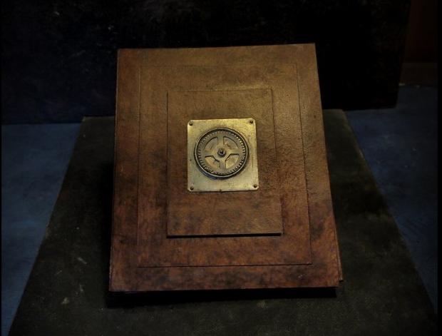 Steampunk blok velký II steampunk zápisník blok záznamník 