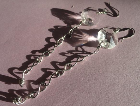 se starorůžovou říční perlou