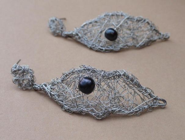 se starorůžovou říční perlou