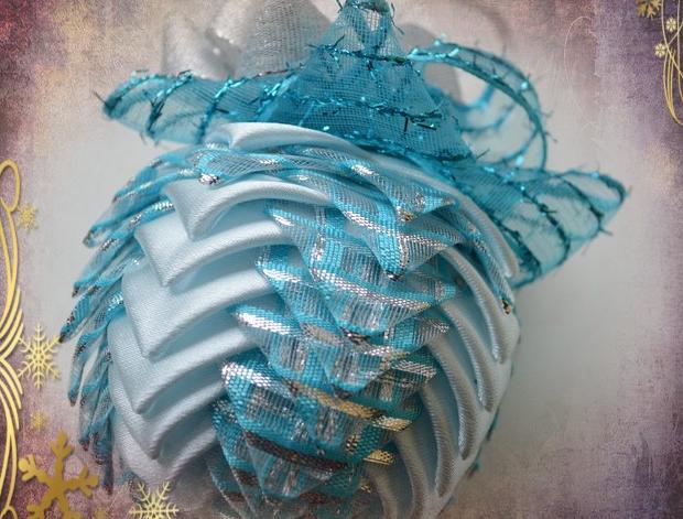 Falešný patchwork - koule