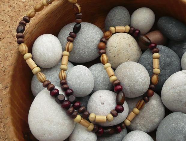 Přívěsek s mandalou DUŠE LESA /sklo