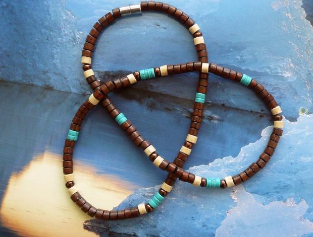 Přívěsek s mandalou DUŠE LESA /sklo