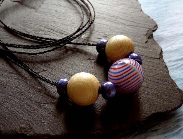 Přívěsek s mandalou DUŠE LESA /sklo