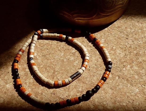 Přívěsek s mandalou DUŠE LESA /sklo