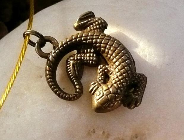 Přívěsek s mandalou DUŠE LESA /sklo