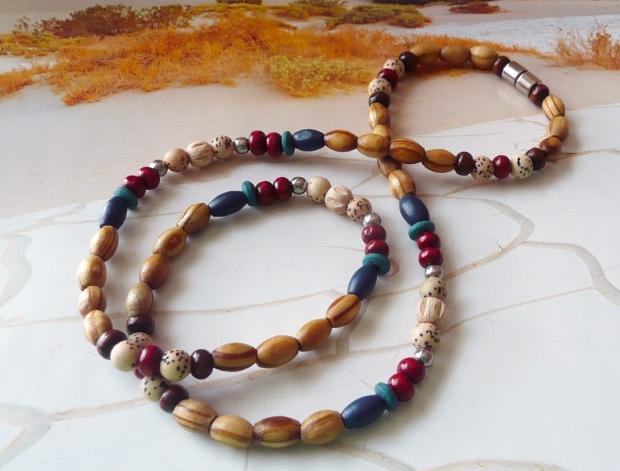 Přívěsek s mandalou DUŠE LESA /sklo