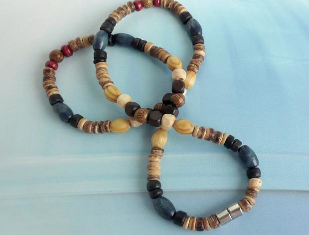 Přívěsek s mandalou DUŠE LESA /sklo