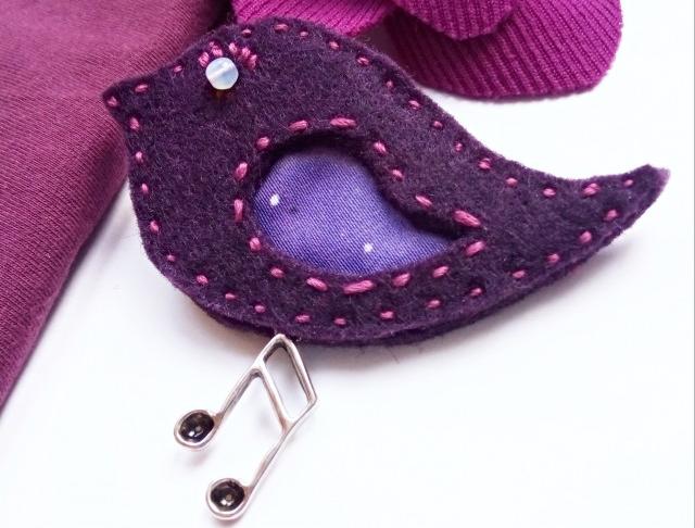 Ozdobný špendlík, fiaLOVE