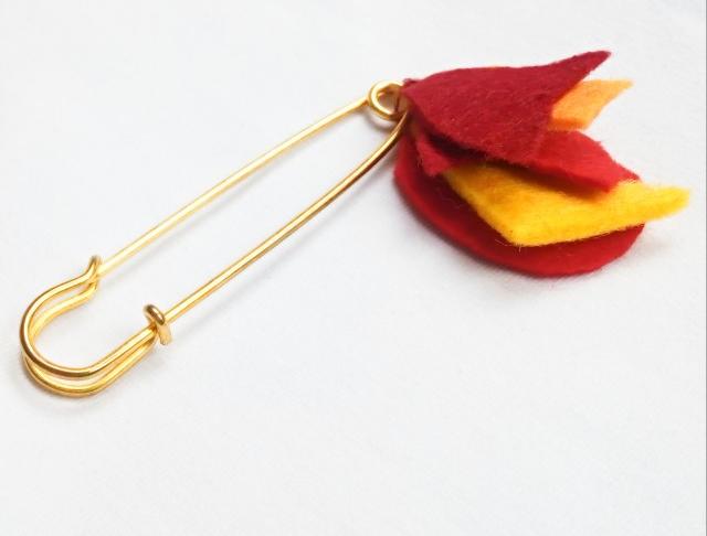 Ozdobný špendlík, fiaLOVE