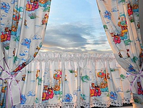 Dětská zástěrka -žirafí rodinka