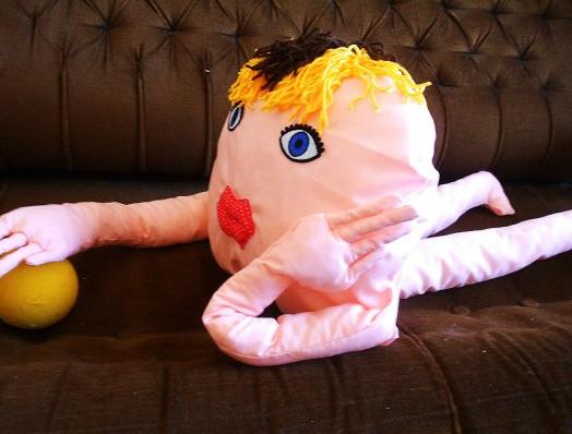 Dětská zástěrka -žirafí rodinka