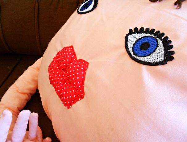 Dětská zástěrka -žirafí rodinka