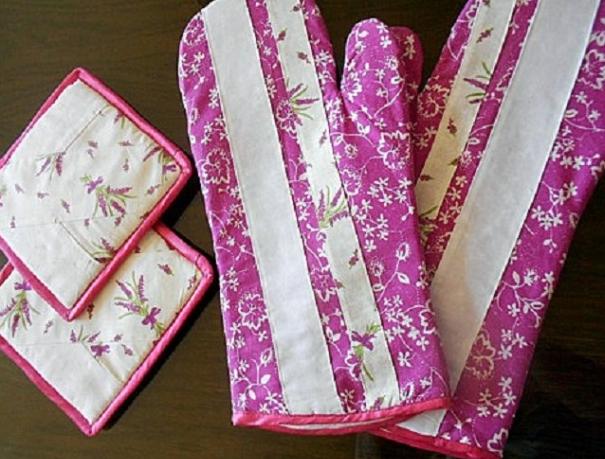 Dětská zástěrka -žirafí rodinka