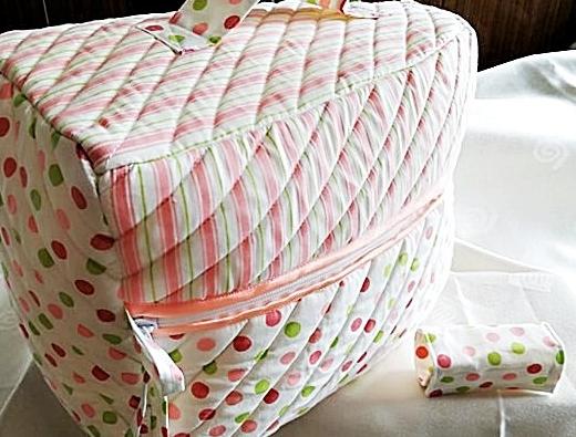 Dětská zástěrka -žirafí rodinka