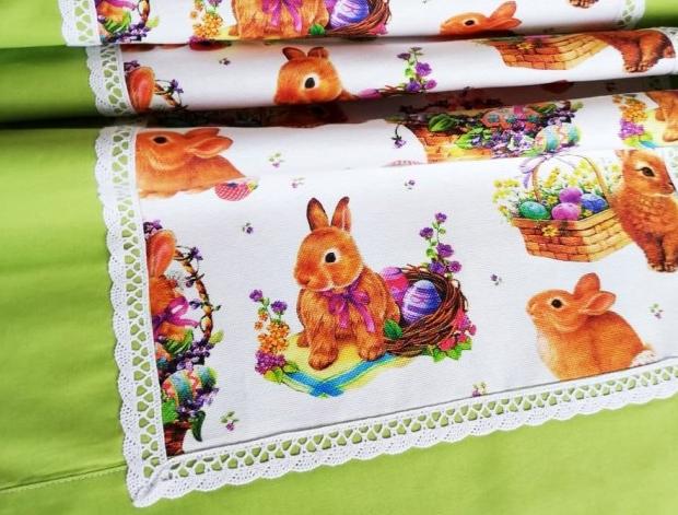 Dětská zástěrka -žirafí rodinka