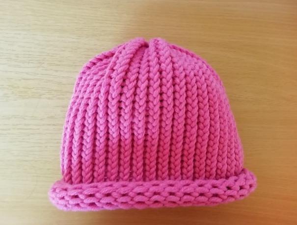 Pletená mega dlouhá čepice