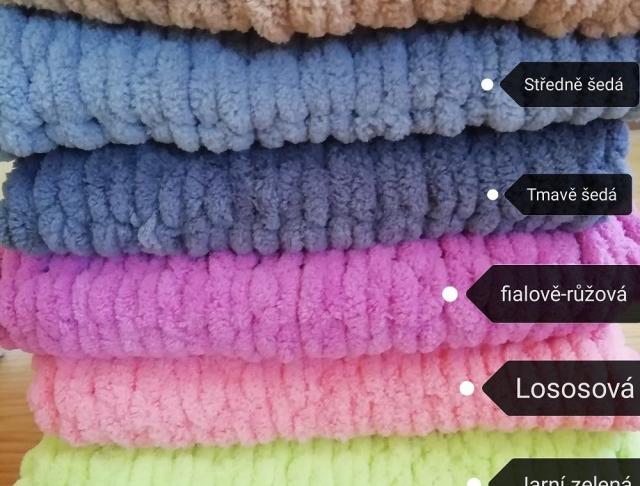 Pletená mega dlouhá čepice