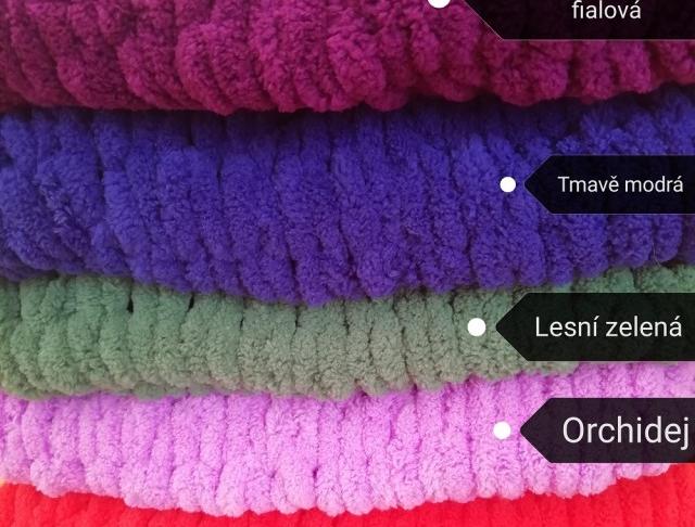 Pletená mega dlouhá čepice