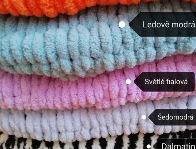 Pletená mega dlouhá čepice