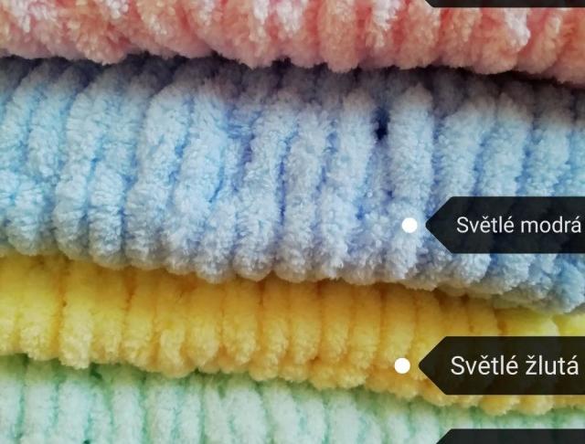 Pletená mega dlouhá čepice