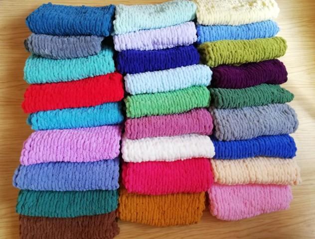 Pletená mega dlouhá čepice