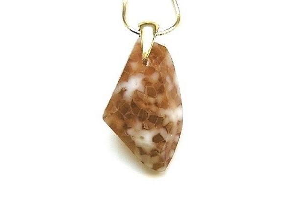 Mozaika Swarovski náhrdelník přívěsek elegantní bílá béžová řetízek swarovski stříbro zlato mozaika 
