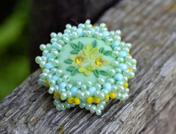 Pomerančové dortíky - náušnice