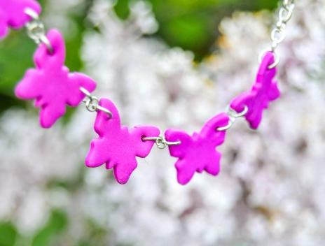 Pomerančové dortíky - náušnice