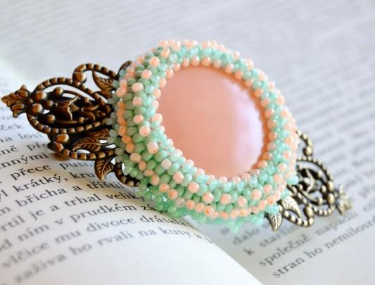 Pomerančové dortíky - náušnice