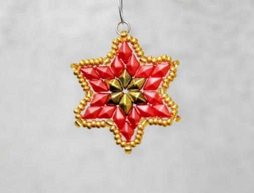 Pomerančové dortíky - náušnice