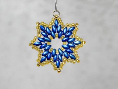 Pomerančové dortíky - náušnice