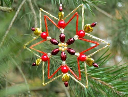 Pomerančové dortíky - náušnice