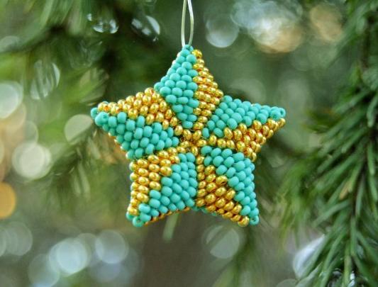 Pomerančové dortíky - náušnice