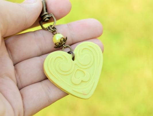 Pomerančové dortíky - náušnice