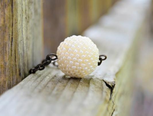 Pomerančové dortíky - náušnice