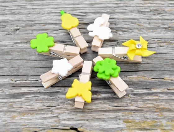 Pomerančové dortíky - náušnice