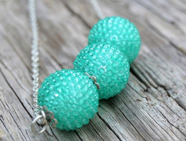 Pomerančové dortíky - náušnice