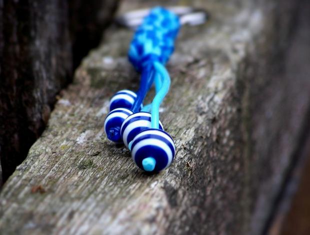 Pomerančové dortíky - náušnice