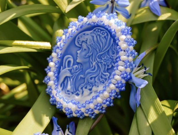 Pomerančové dortíky - náušnice