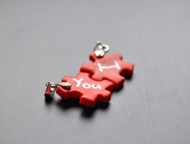 Pomerančové dortíky - náušnice