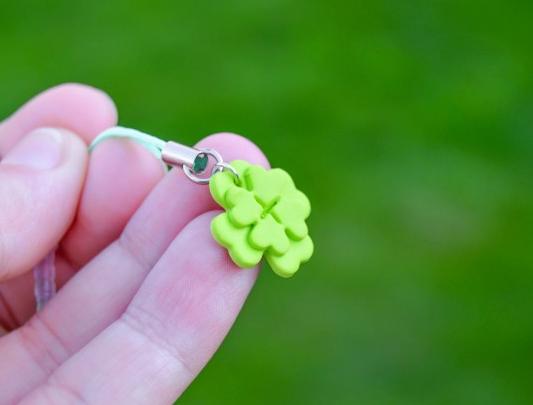 Pomerančové dortíky - náušnice