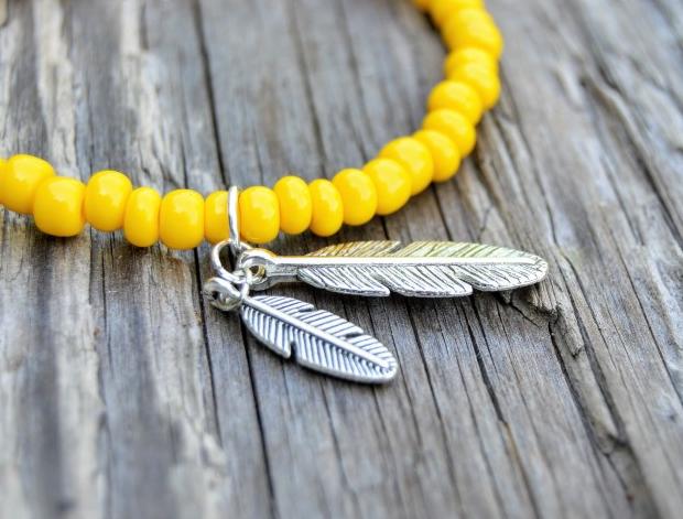 Pomerančové dortíky - náušnice