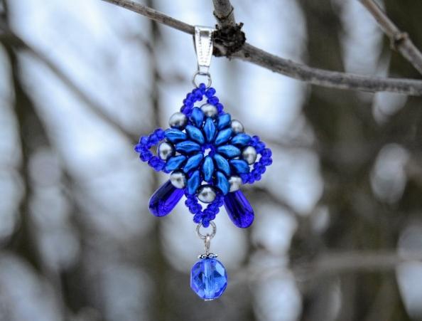 Pomerančové dortíky - náušnice