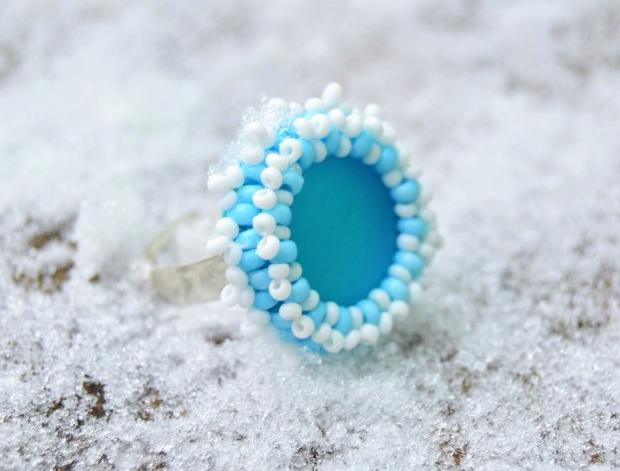 Pomerančové dortíky - náušnice