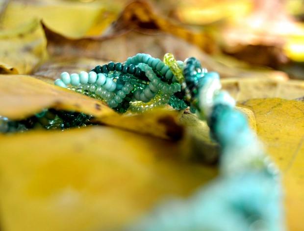 Pomerančové dortíky - náušnice