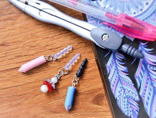 Pomerančové dortíky - náušnice