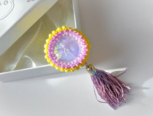 Pomerančové dortíky - náušnice