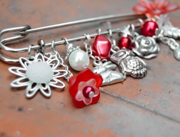 Pomerančové dortíky - náušnice