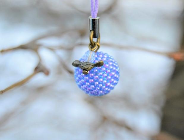 Pomerančové dortíky - náušnice