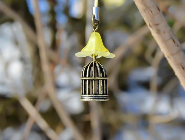 Pomerančové dortíky - náušnice